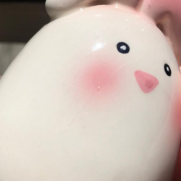 Easter decor, Bunny & Chick, Ceramic, Salt & Pepper Shakers - Picture 6 of 7